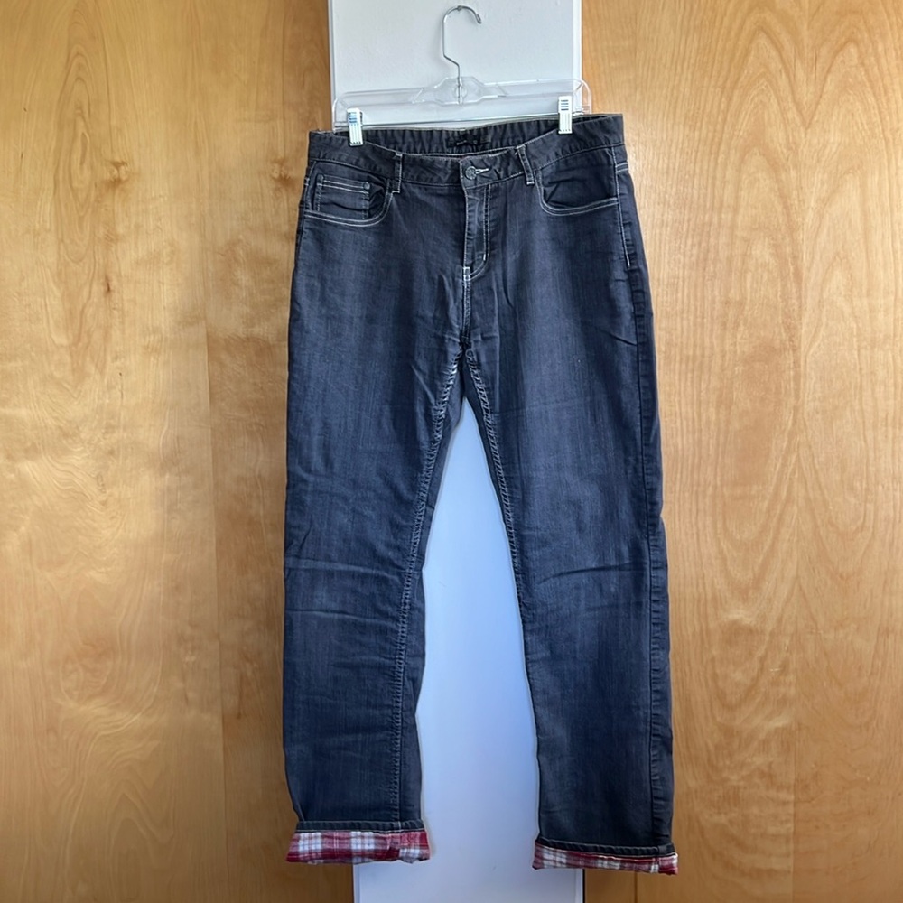 Prana flannel lined jeans